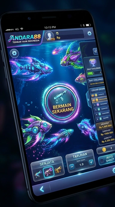 Pratinjau antarmuka andara88 — aplikasi APK resmi Android v1.9.5